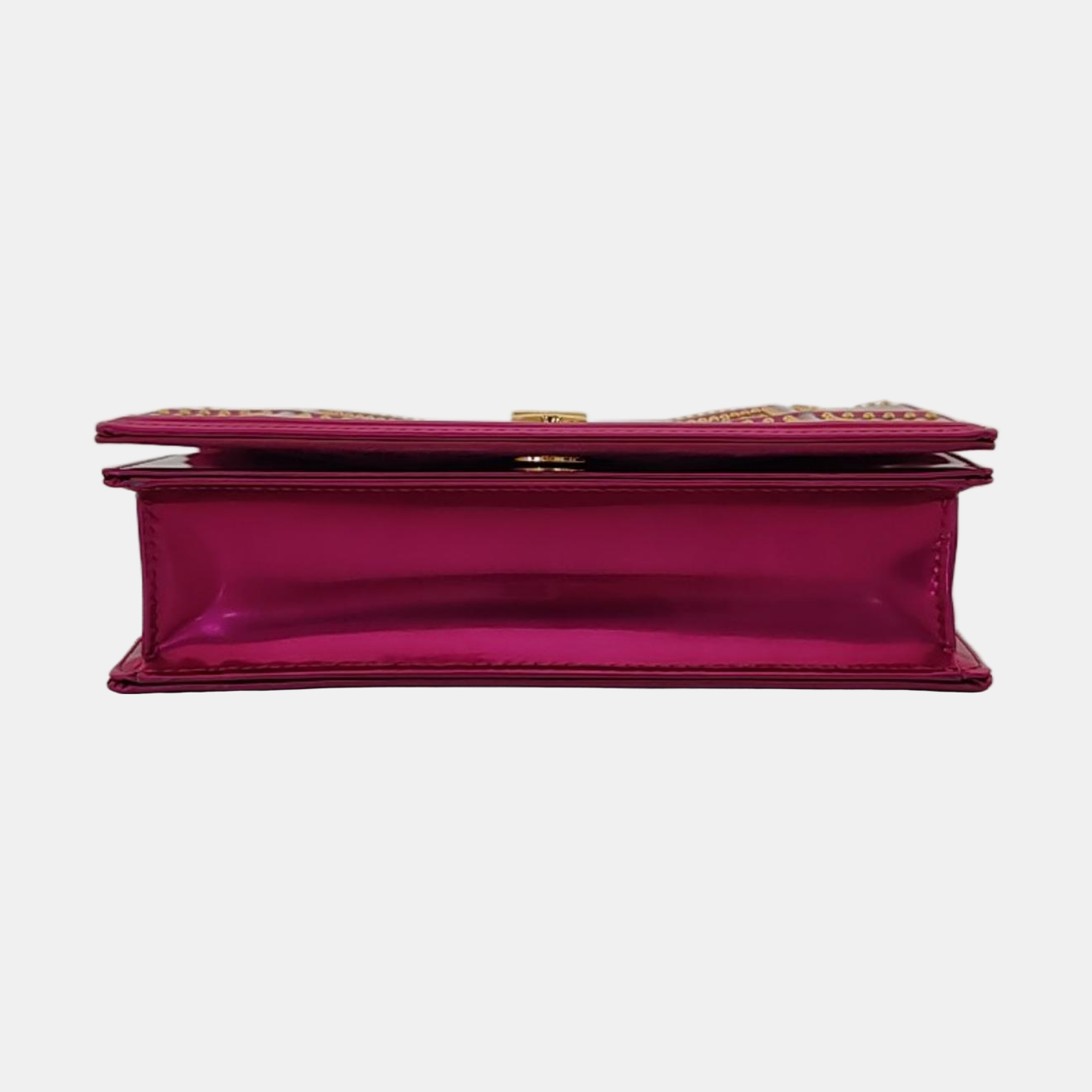 Diorama Cannage Patent Leather Red