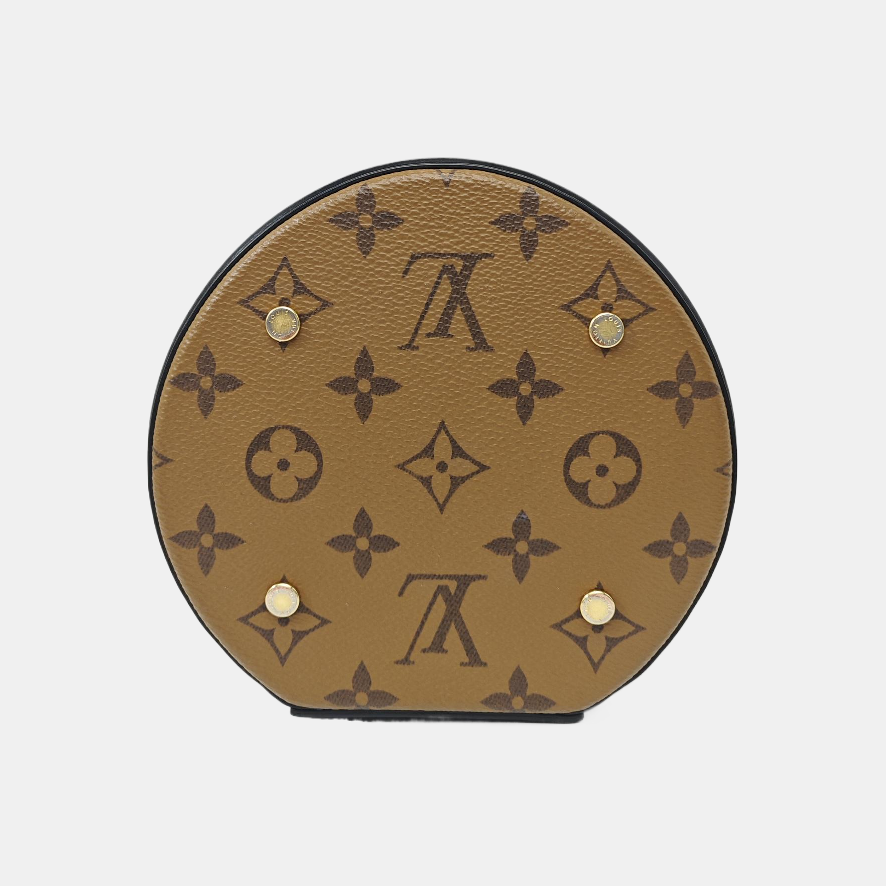 CANNES PM Monogram Coated Canvas Brown