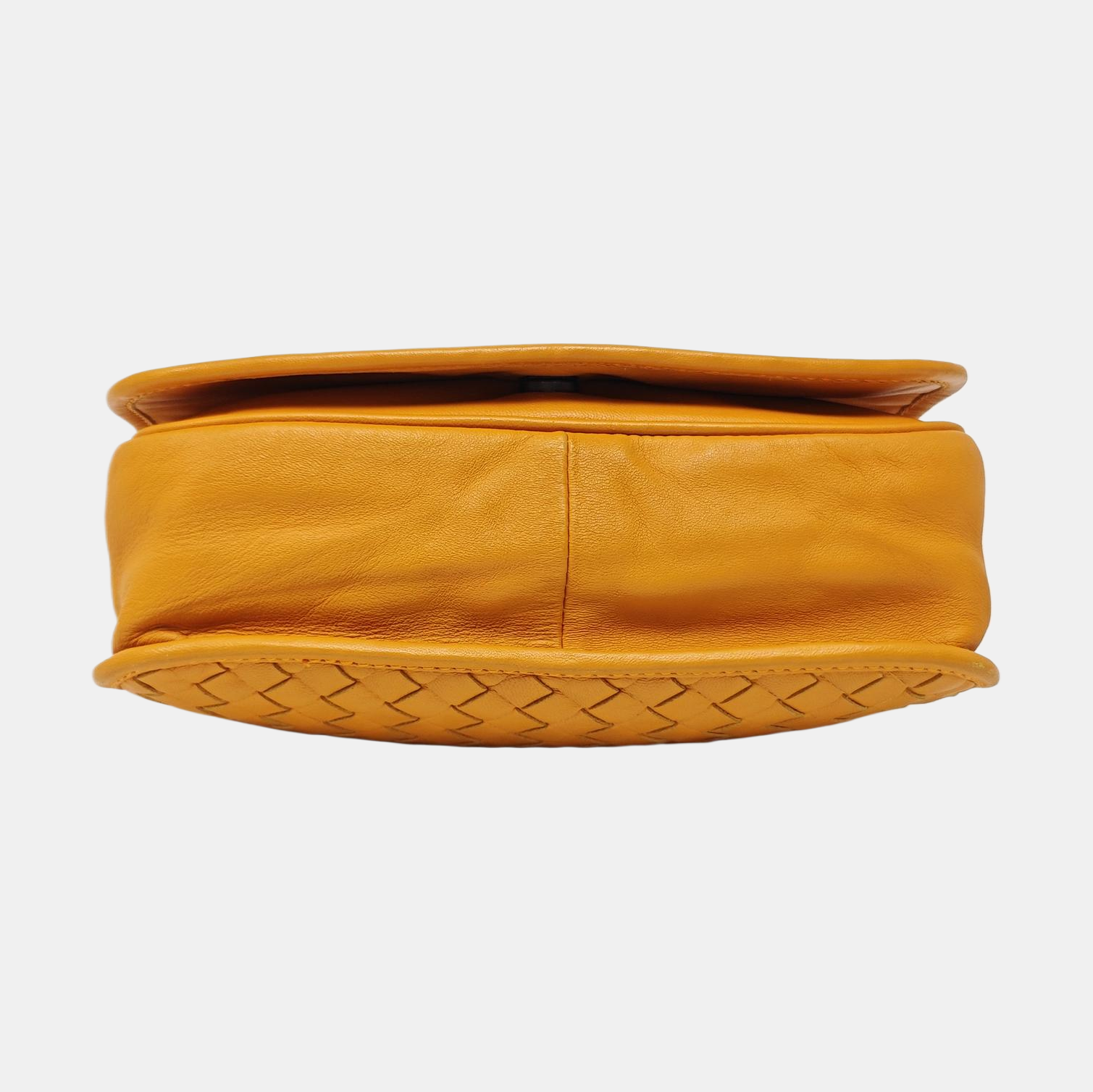 Calfskin Shoulder Bag Orange