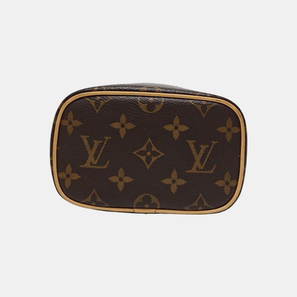 NICE Super Mini Monogram Coated Canvas Brown