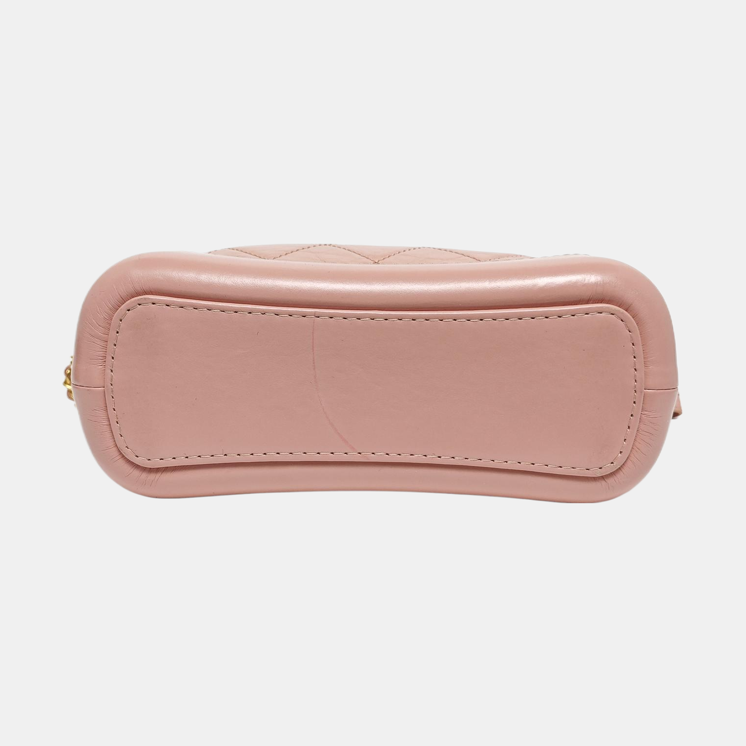 Authenticated pre-owned  GABRIELLE Small Quilted Calfskin Pink - Crossbody Bag at Looply
