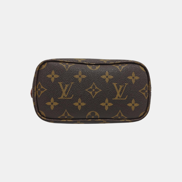 NEVERFULL BB Monogram Coated Canvas Brown