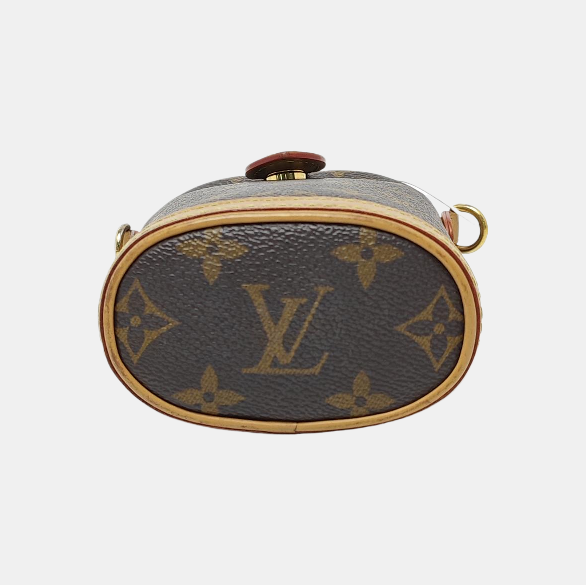 FOLD ME Monogram Coated Canvas Brown