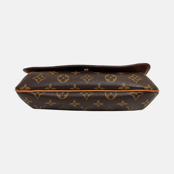 MUSETTE TANGO Monogram Coated Canvas Brown