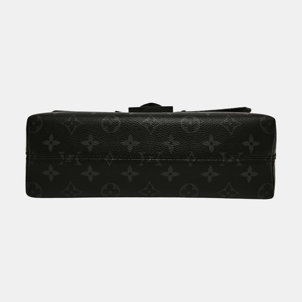 S-CAPE Monogram Coated Canvas Black