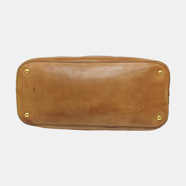 Calfskin Tote Bag Brown