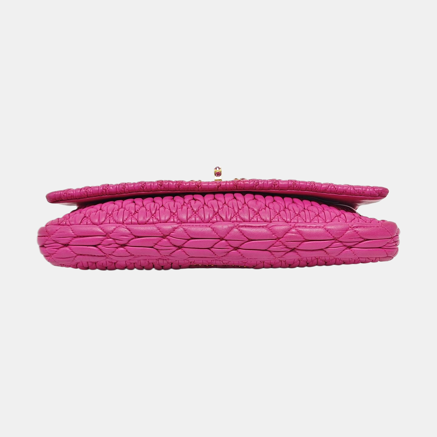 Crystal Quilted Lambskin Red