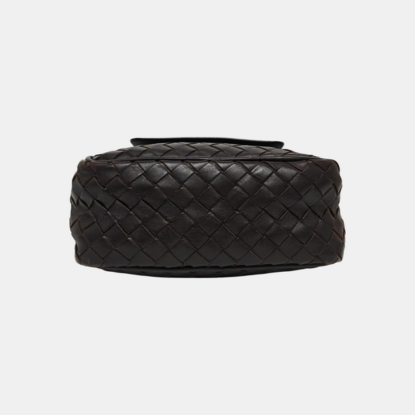Calfskin Shoulder Bag Brown