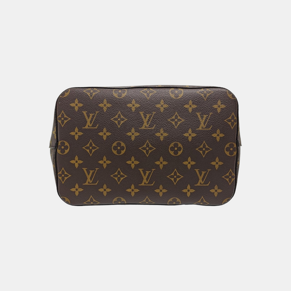 NÉONOÉ MM Monogram Coated Canvas Brown