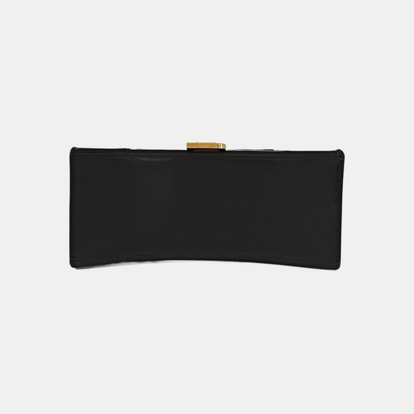 Hourglass S Calfskin Black