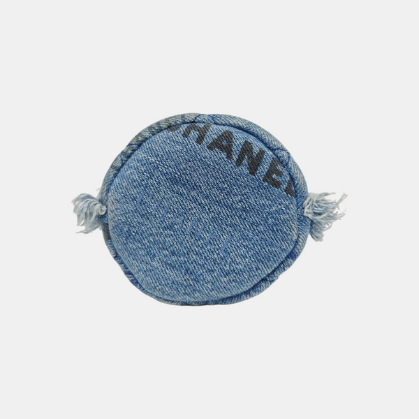 DRAWSTRING Mini Quilted Denim Blue