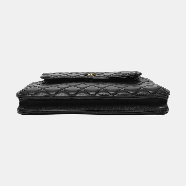 Quilted Lambskin Black
