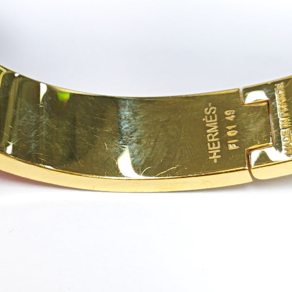 Clic H Metal Gold Bangle