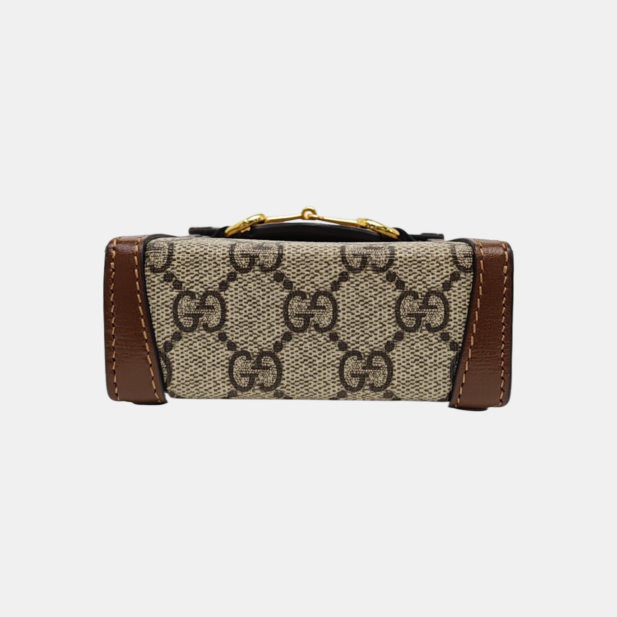 Horsebit 1955 Mini Coated Canvas Beige