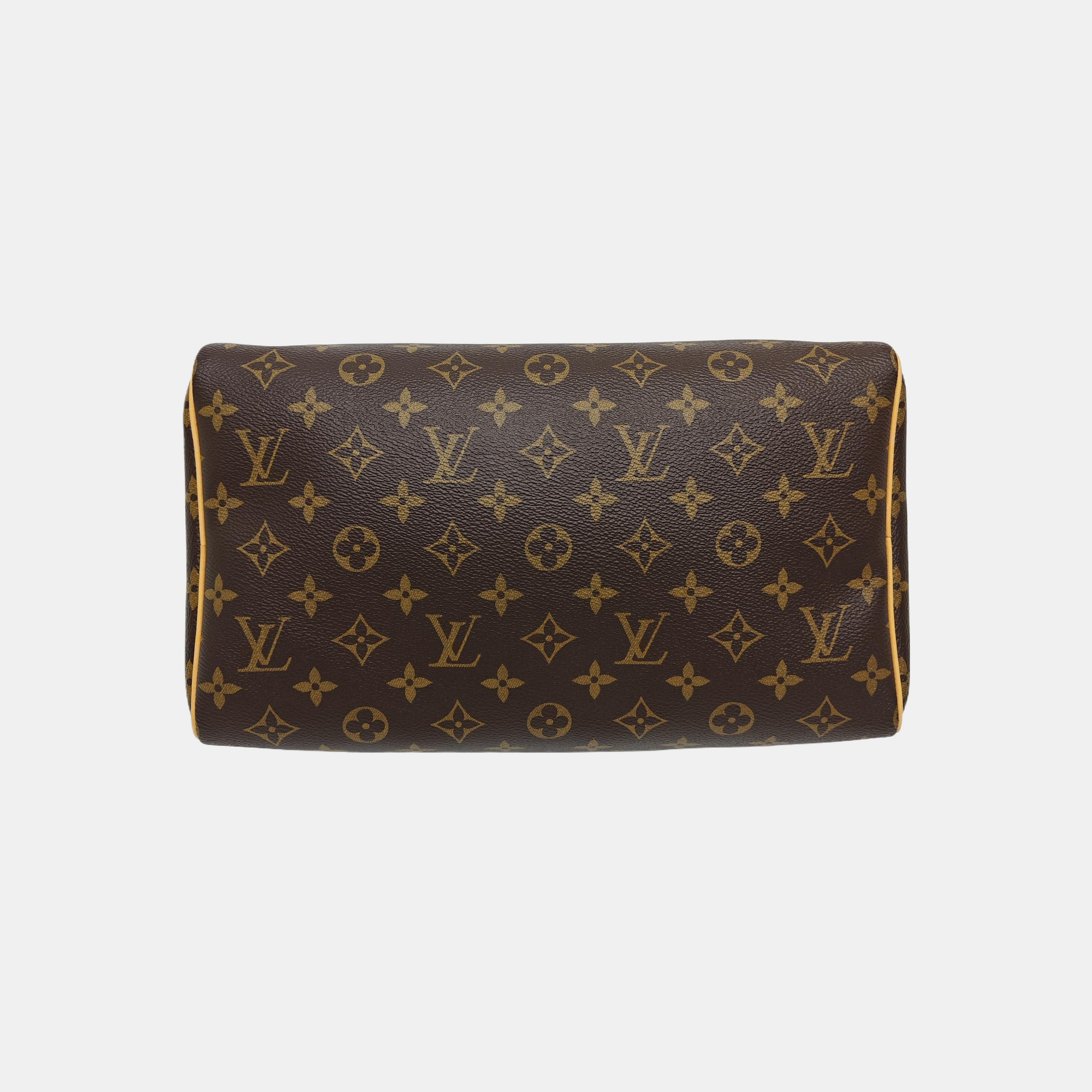 SPEEDY SOFT 30 Monogram Coated Canvas Brown