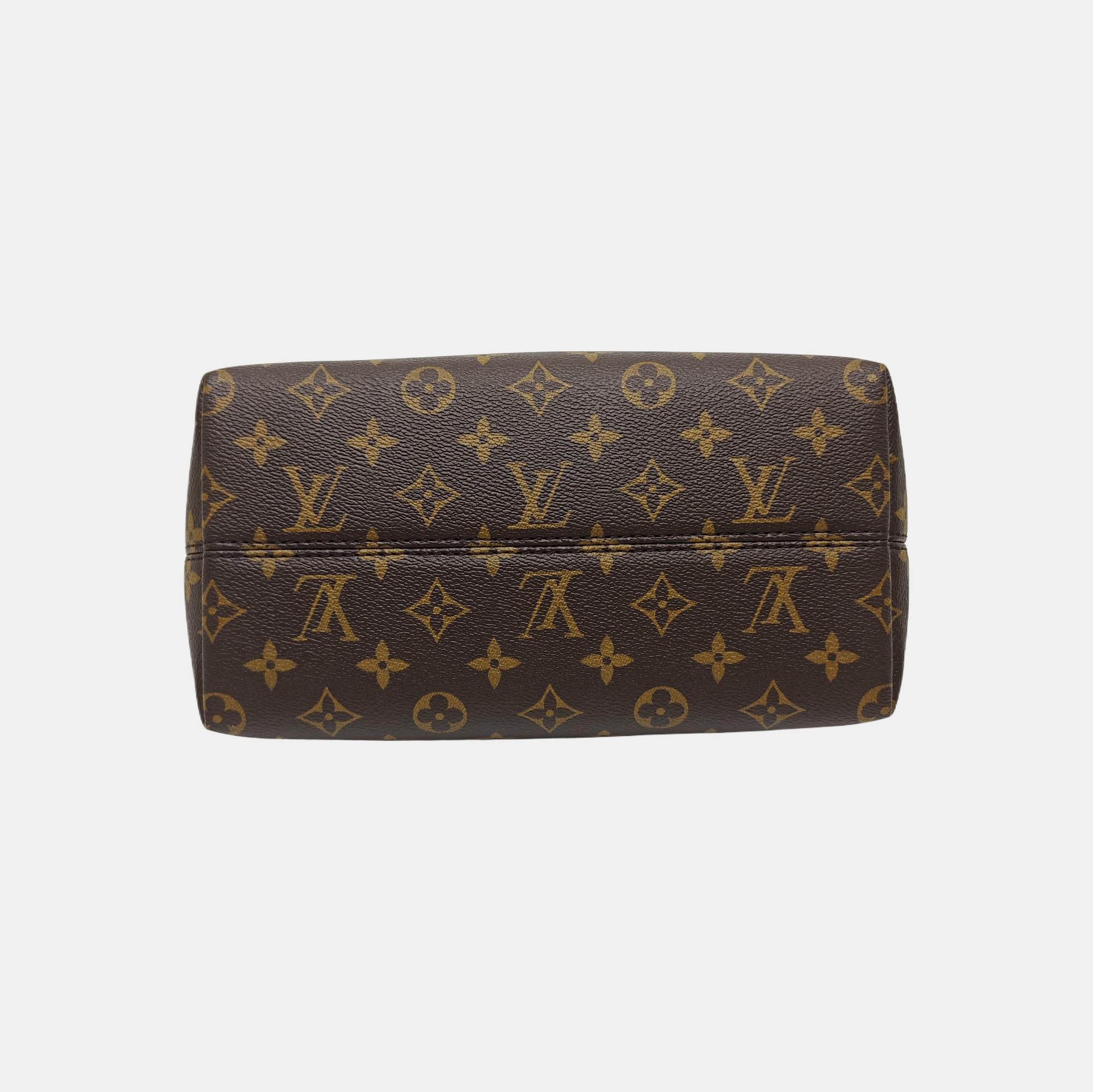 BOETIE PM Monogram Coated Canvas Brown
