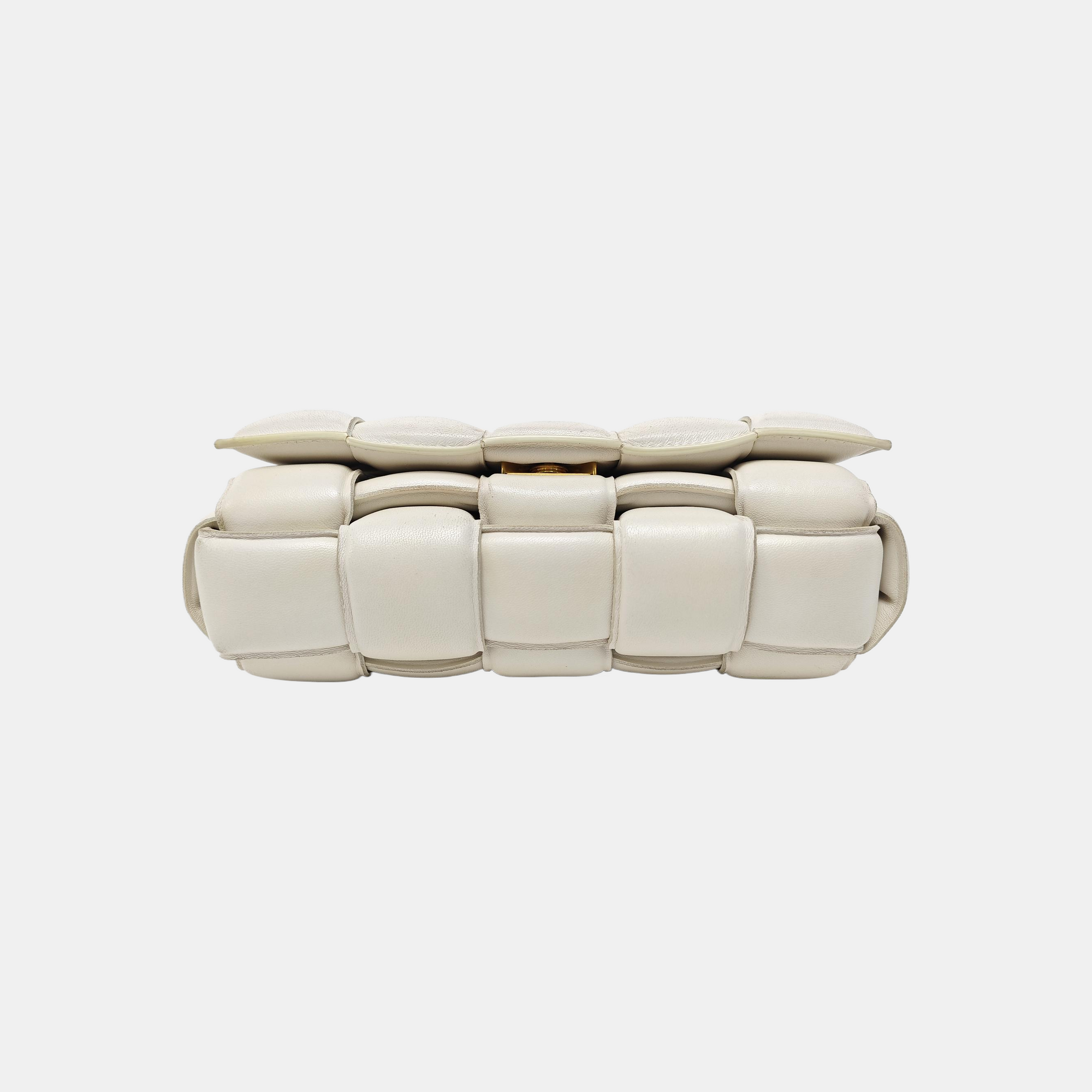 Cassette Medium Lambskin White