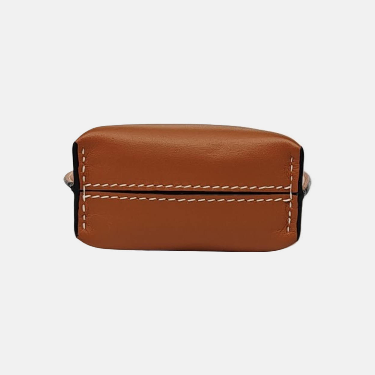 Calfskin Shoulder Bag Brown