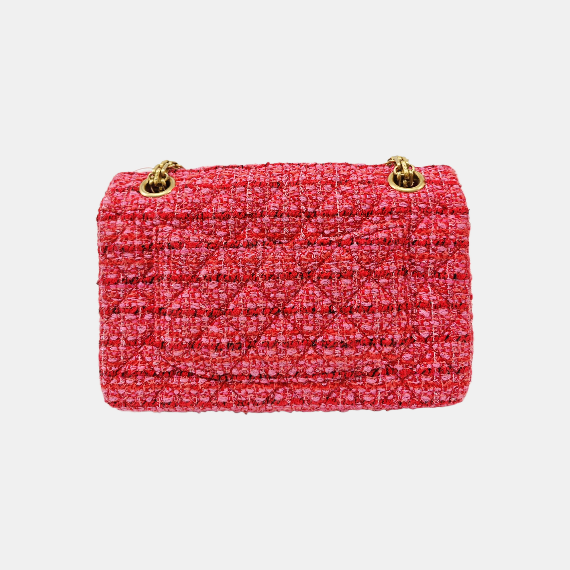2.55 WOC Quilted Fabric Red
