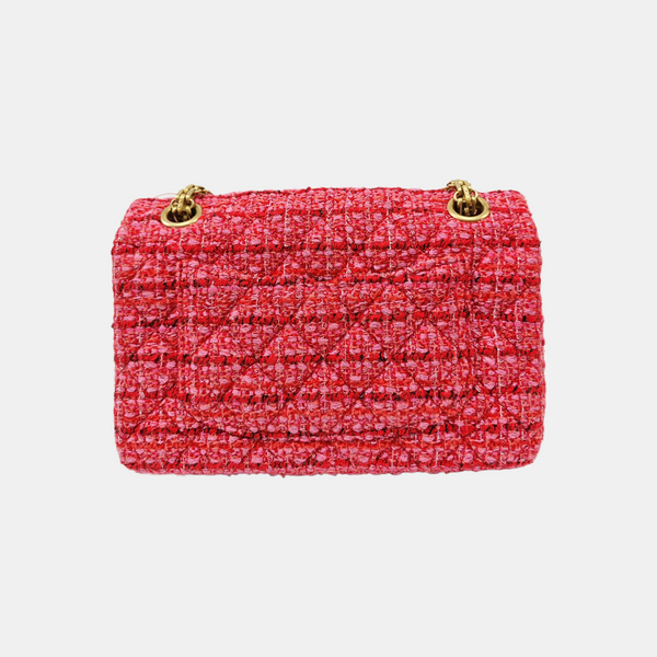 2.55 WOC Quilted Fabric Red