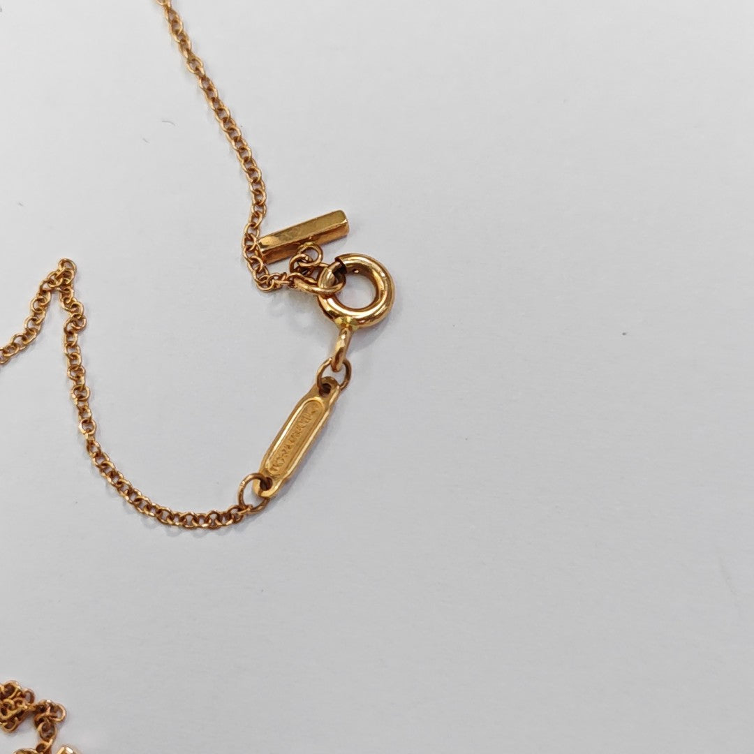 Tiffany T 18k Rose Gold Necklace
