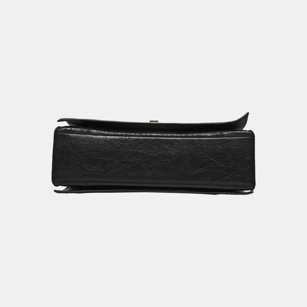 Crush Large Calfskin Black
