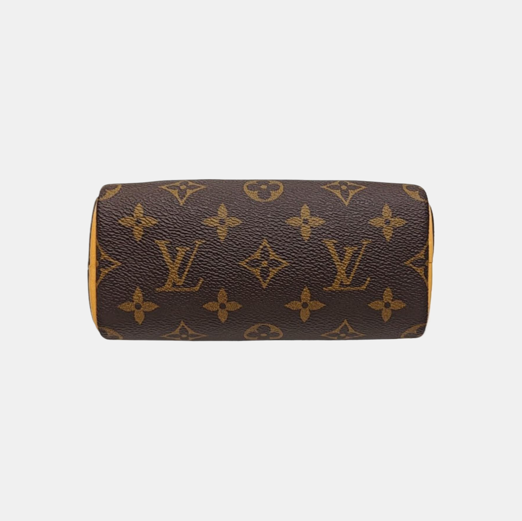 SPEEDY Nano Monogram Coated Canvas Brown