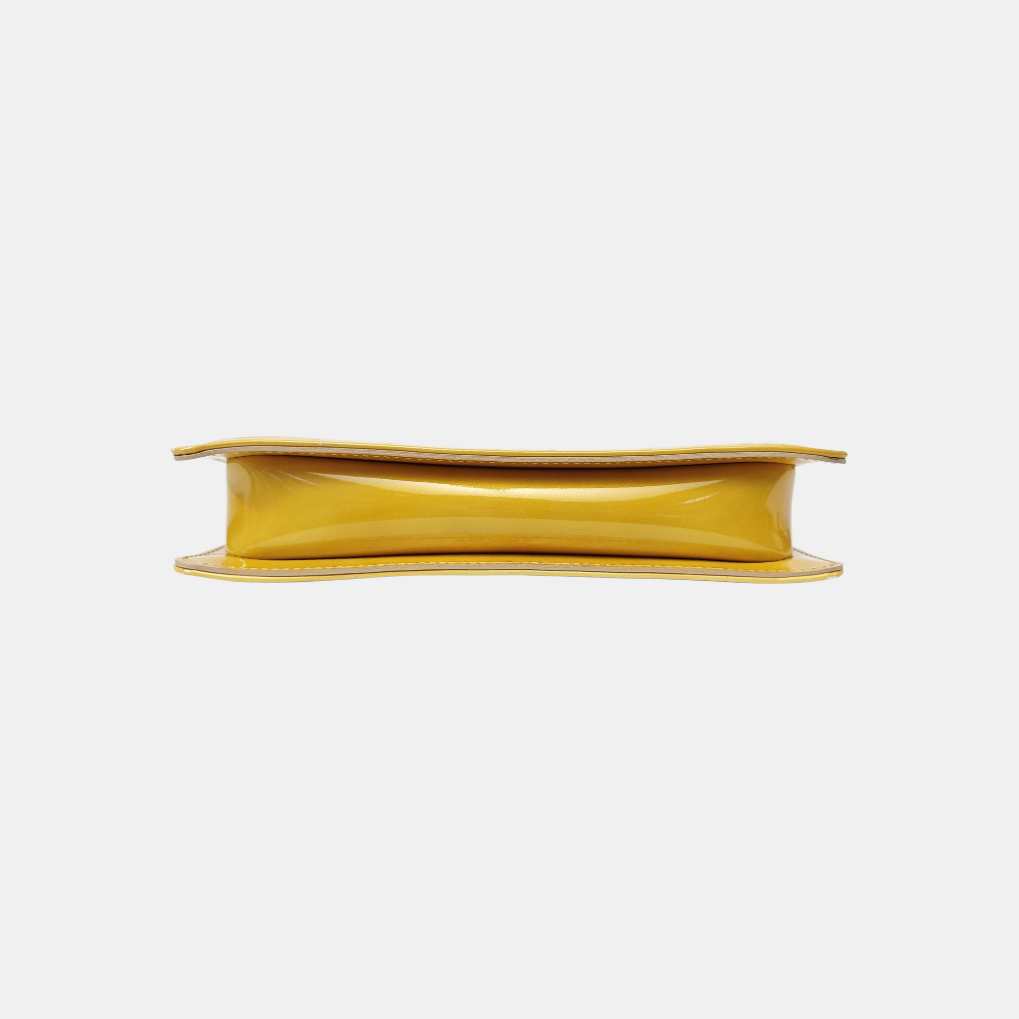 LEXINGTON Monogram Patent Leather Yellow