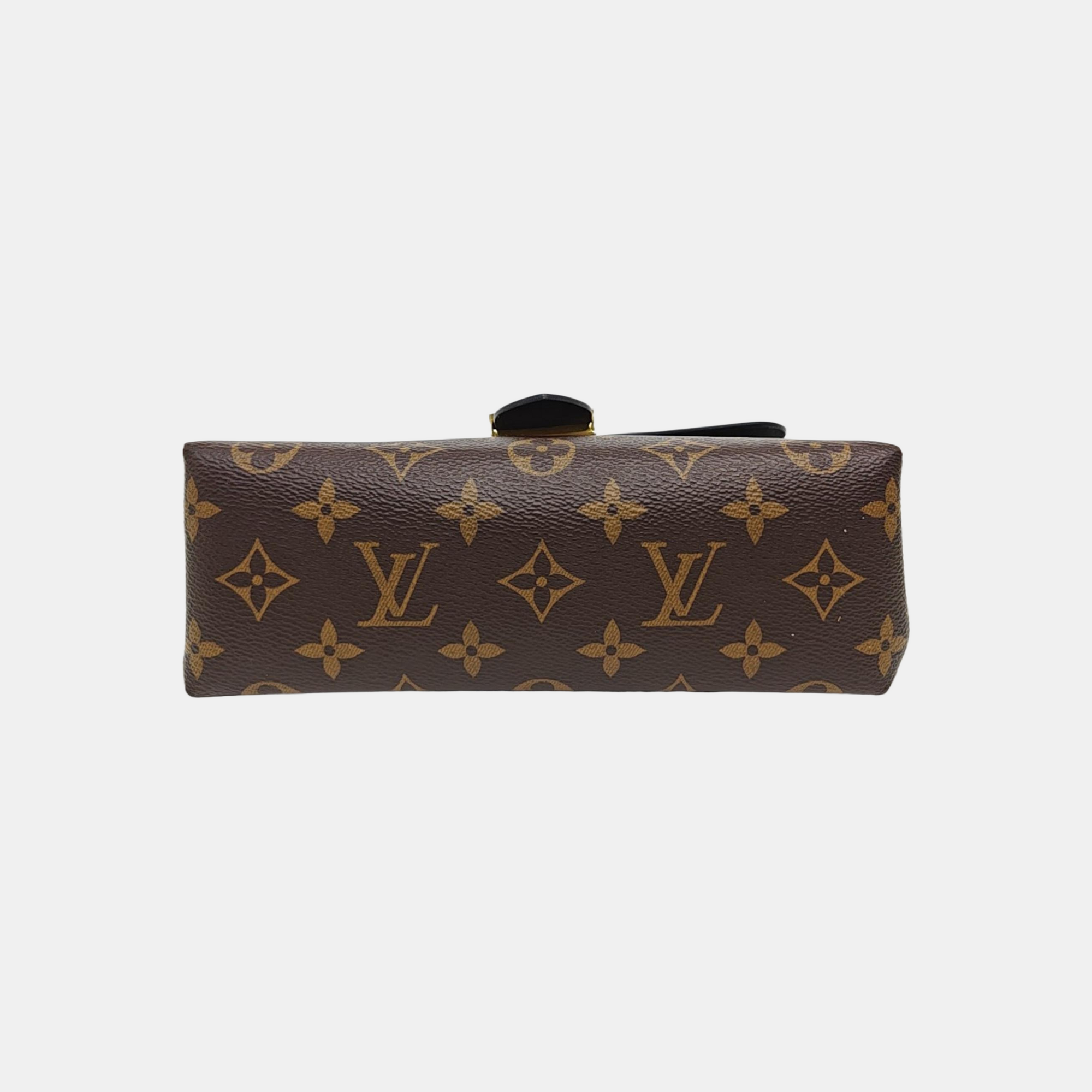 LOCKY BB Monogram Coated Canvas Brown