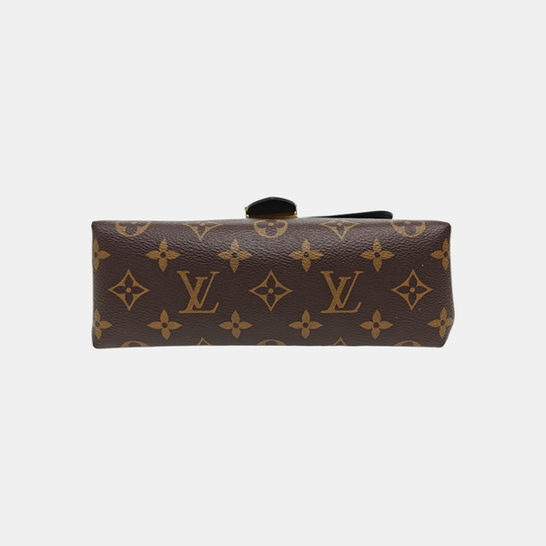 LOCKY BB Monogram Coated Canvas Brown