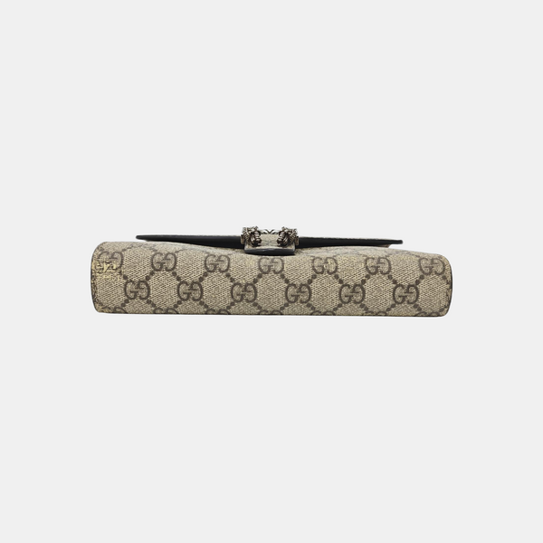 Dionysus Mini Monogram Coated Canvas Beige