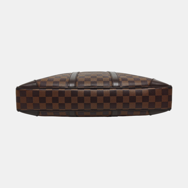PORTE-DOCUMENTS Damier Ebene Coated Canvas Brown