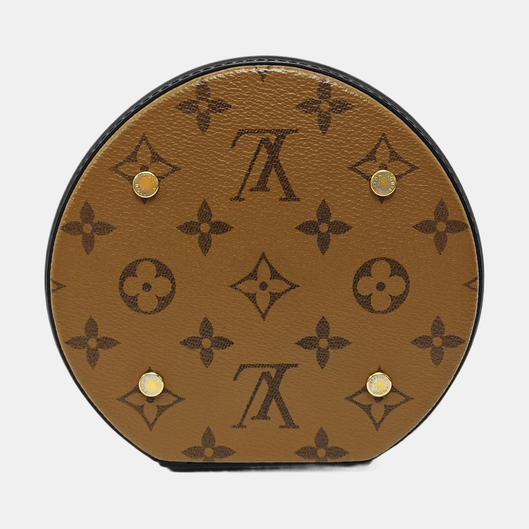 CANNES PM Monogram Coated Canvas Brown