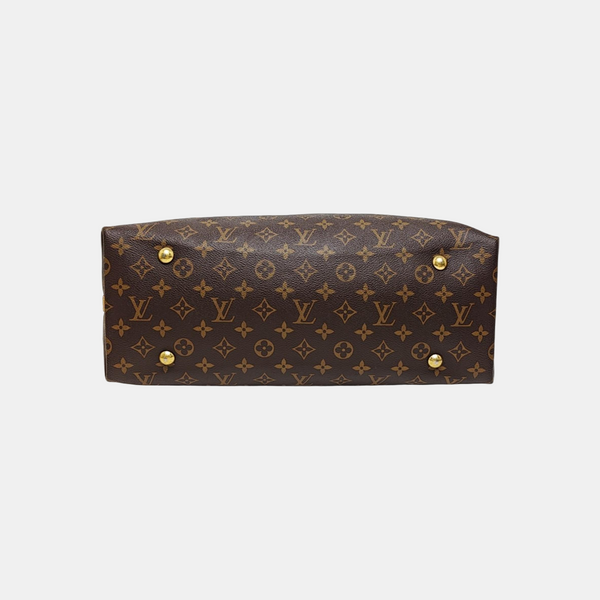 CARRYALL MM Monogram Coated Canvas Brown