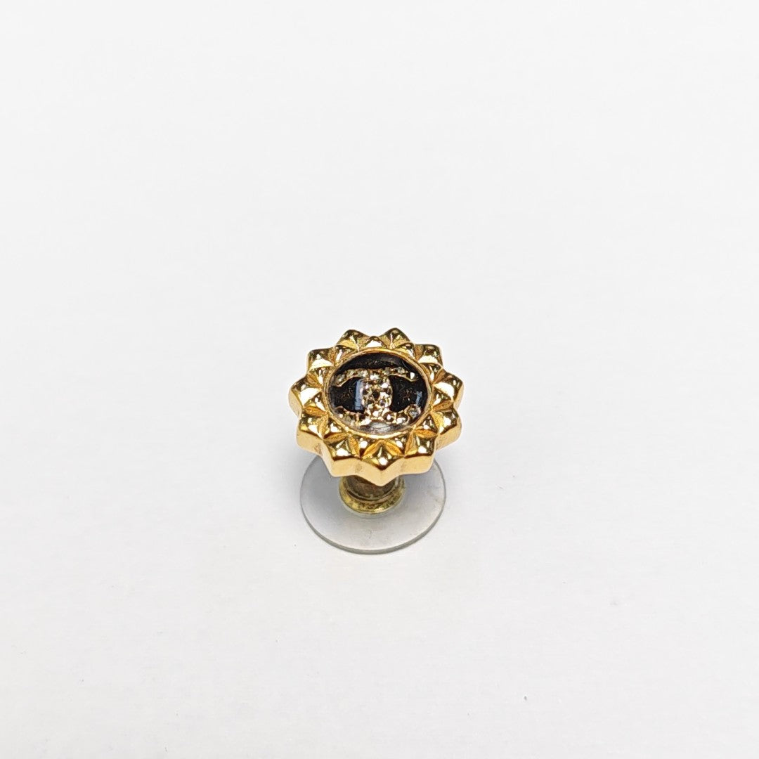 Metal Gold Stud Earrings