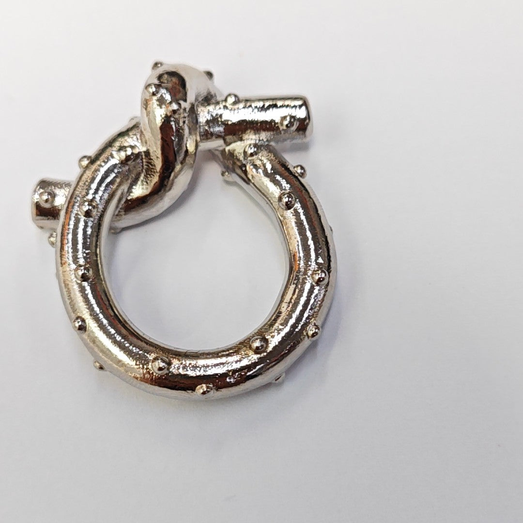 Metal Silver Ring EU 60