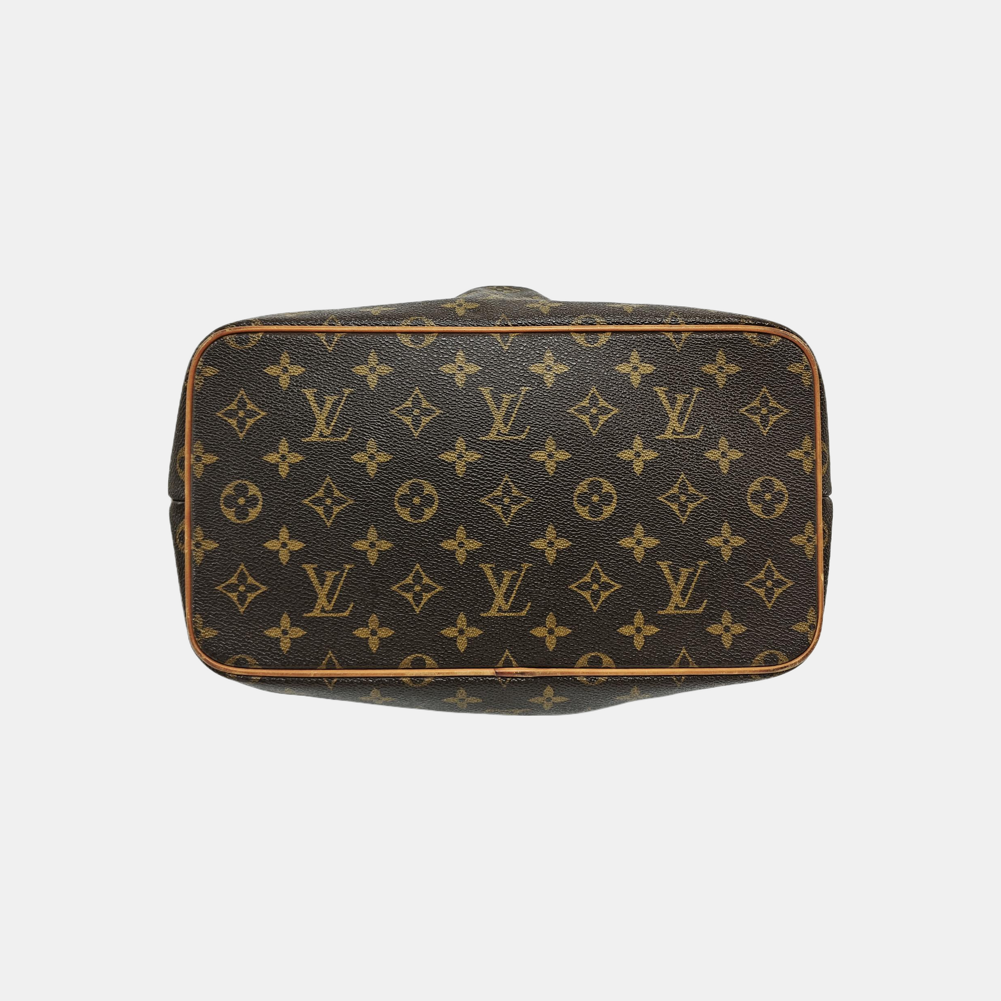 PALERMO PM Monogram Coated Canvas Brown