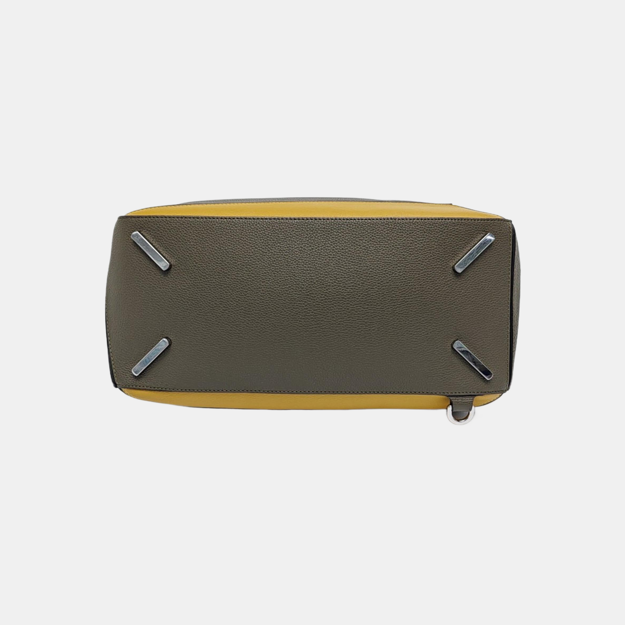 Puzzle Large Calfskin Green