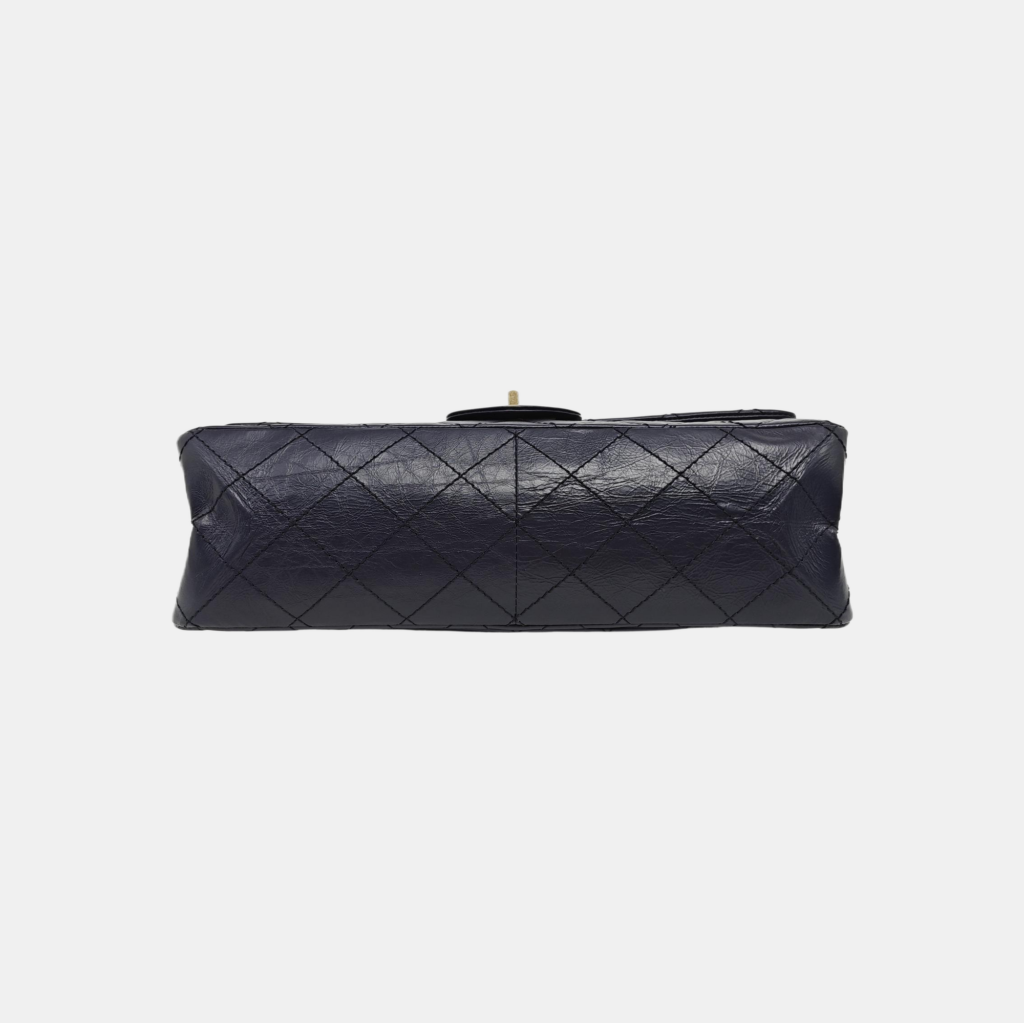 2.55 Maxi Quilted Calfskin Blue
