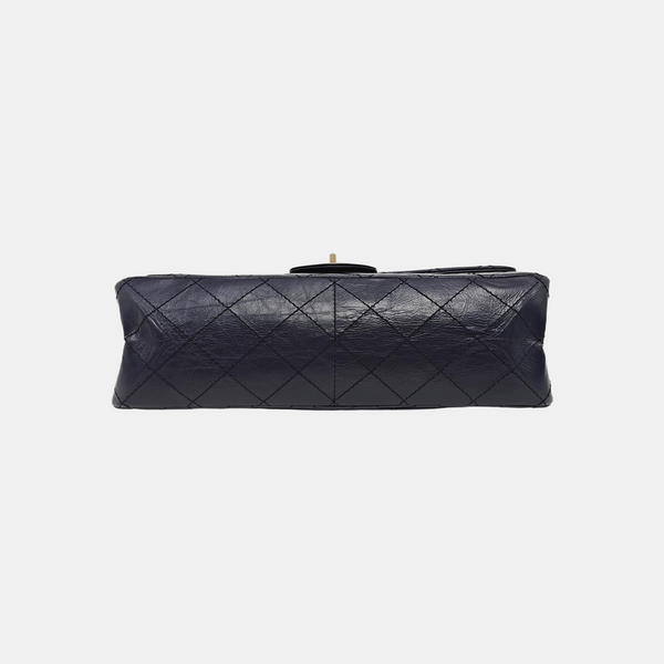 2.55 Maxi Quilted Calfskin Blue