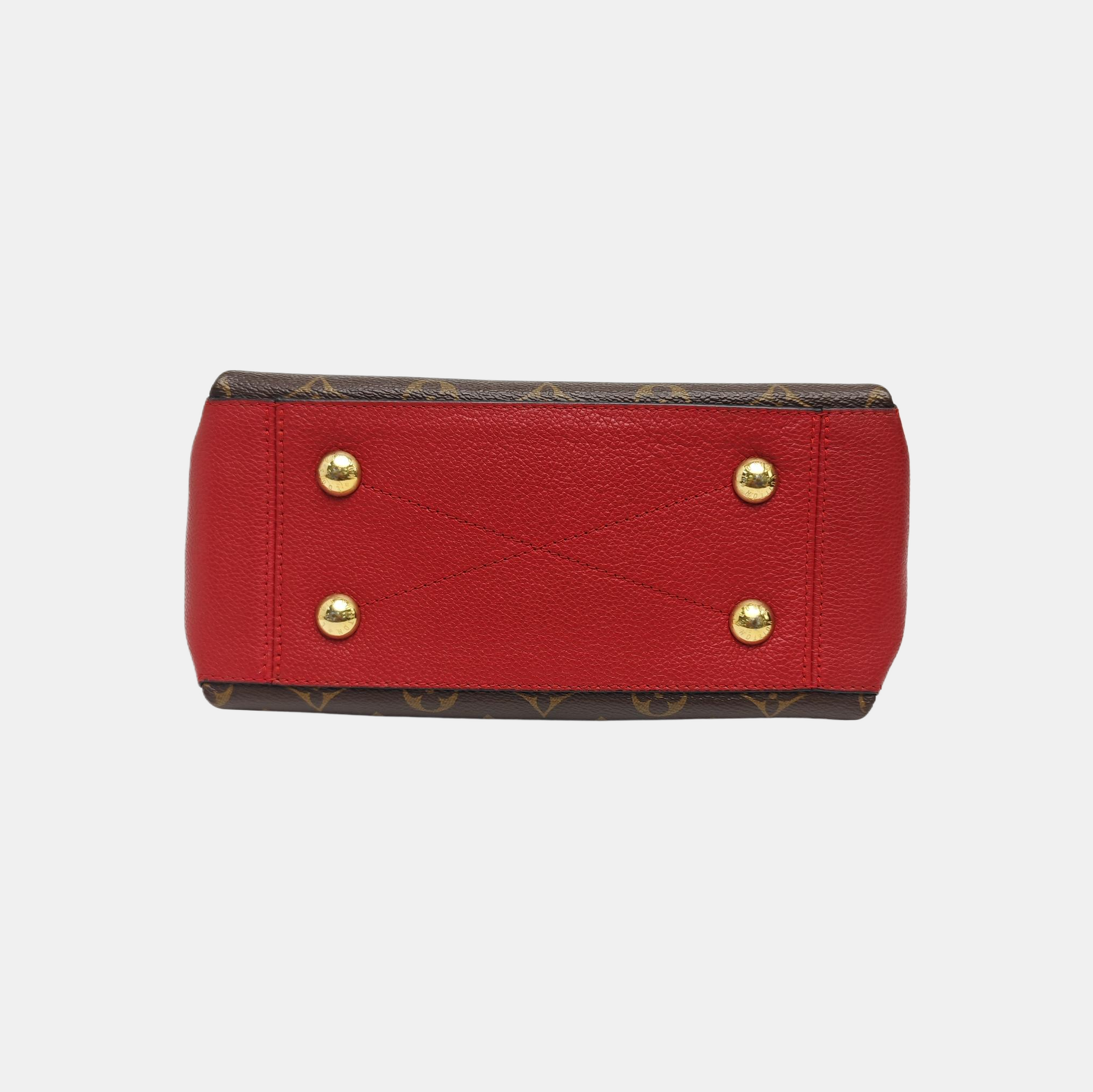 SURENE BB Monogram Coated Canvas Brown