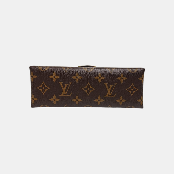 LOCKY BB Monogram Coated Canvas Brown