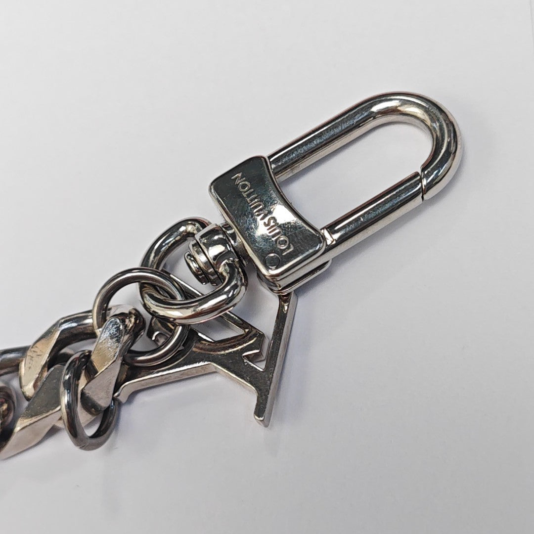 Metal Bag Charm Silver