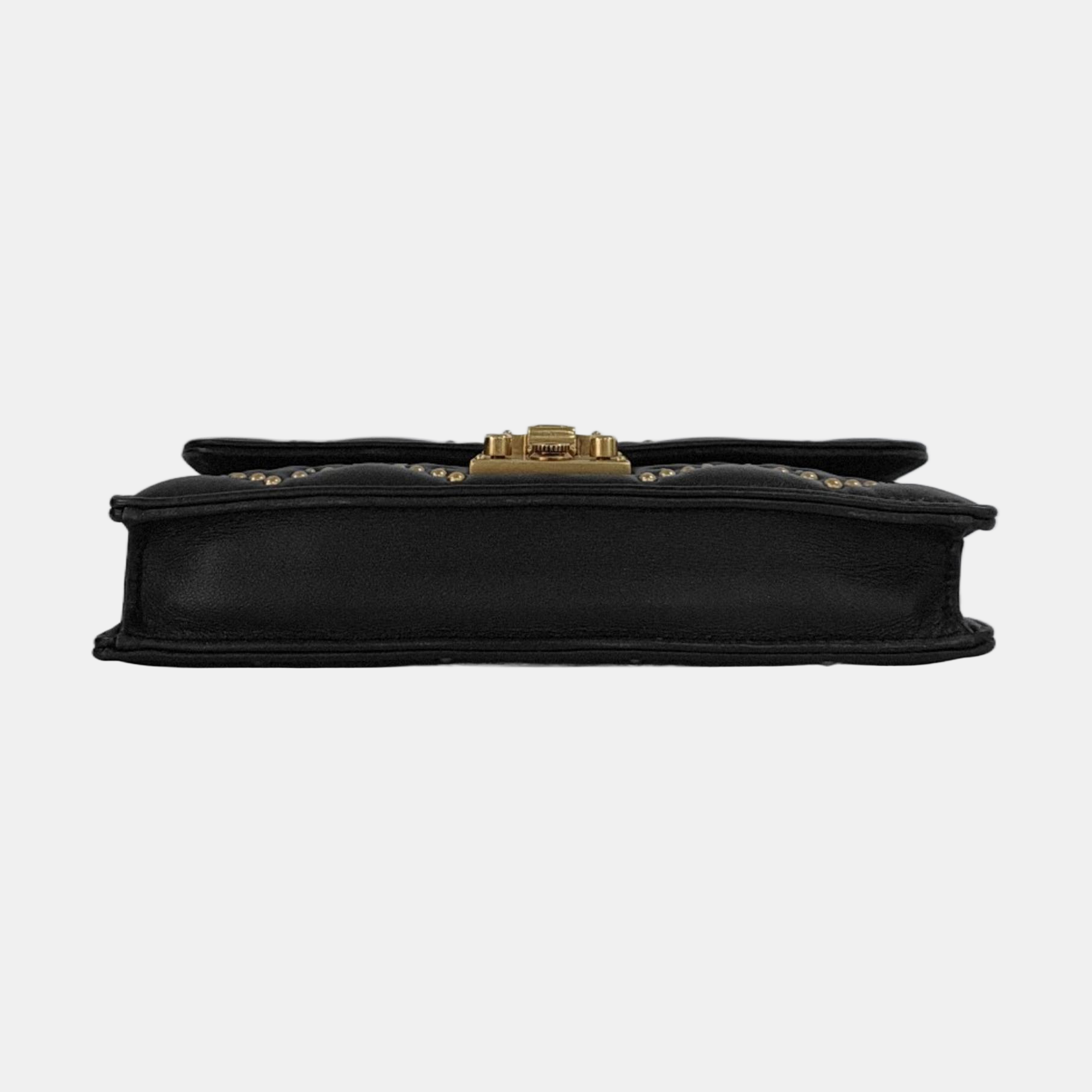 Dioraddict Cannage Calfskin Black