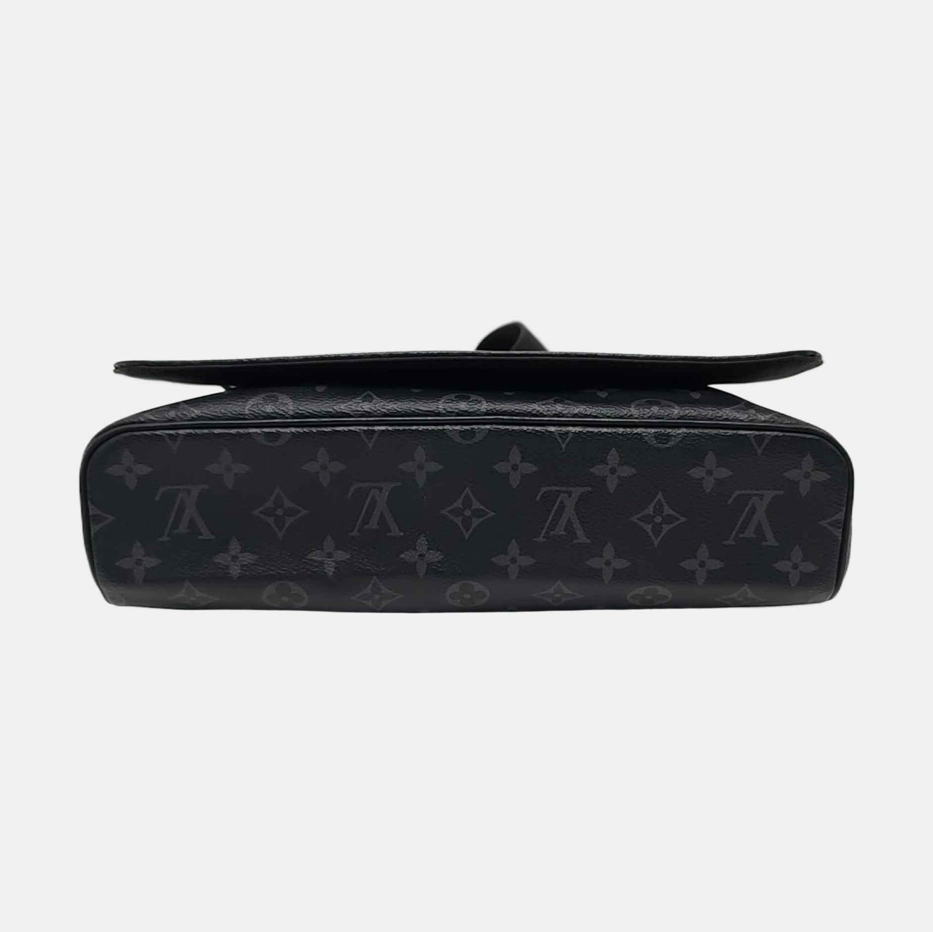 DISTRICT MM Damier Graphite Coated Canvas Black