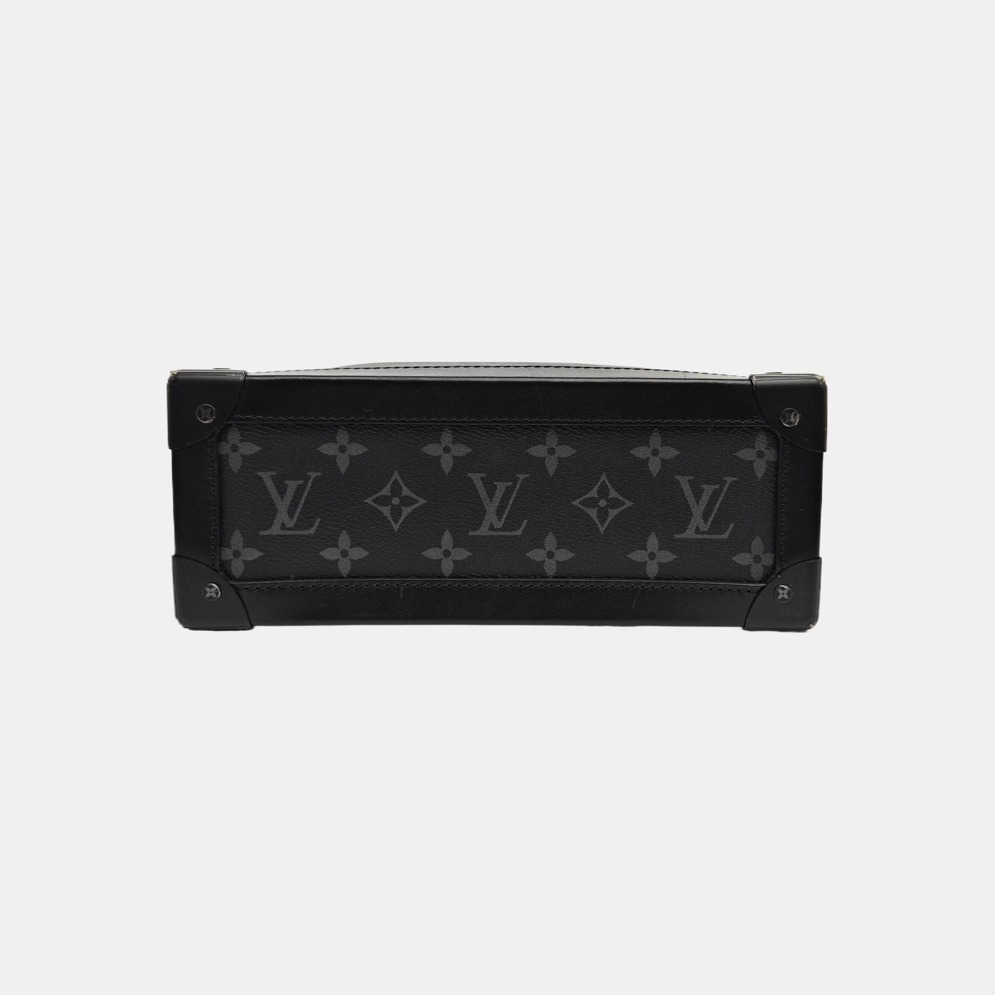 SOFT TRUNK Monogram Coated Canvas Black
