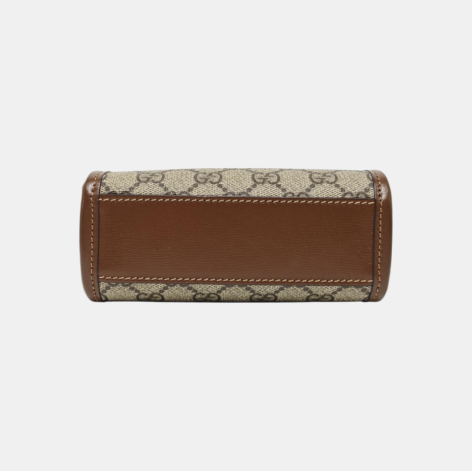 Retro Mini Monogram Coated Canvas Beige