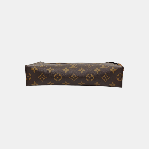 TOILET POCKET 26 Monogram Coated Canvas Brown