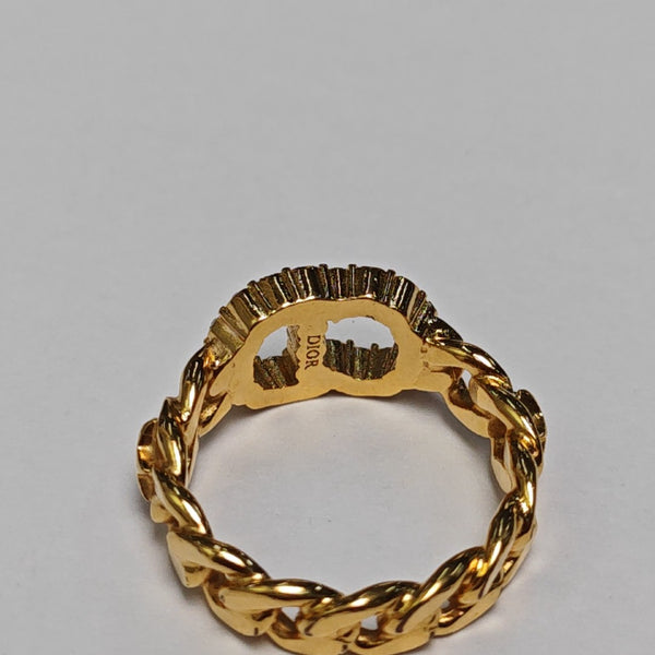 Clair D Lune Metal Gold Ring EU 52