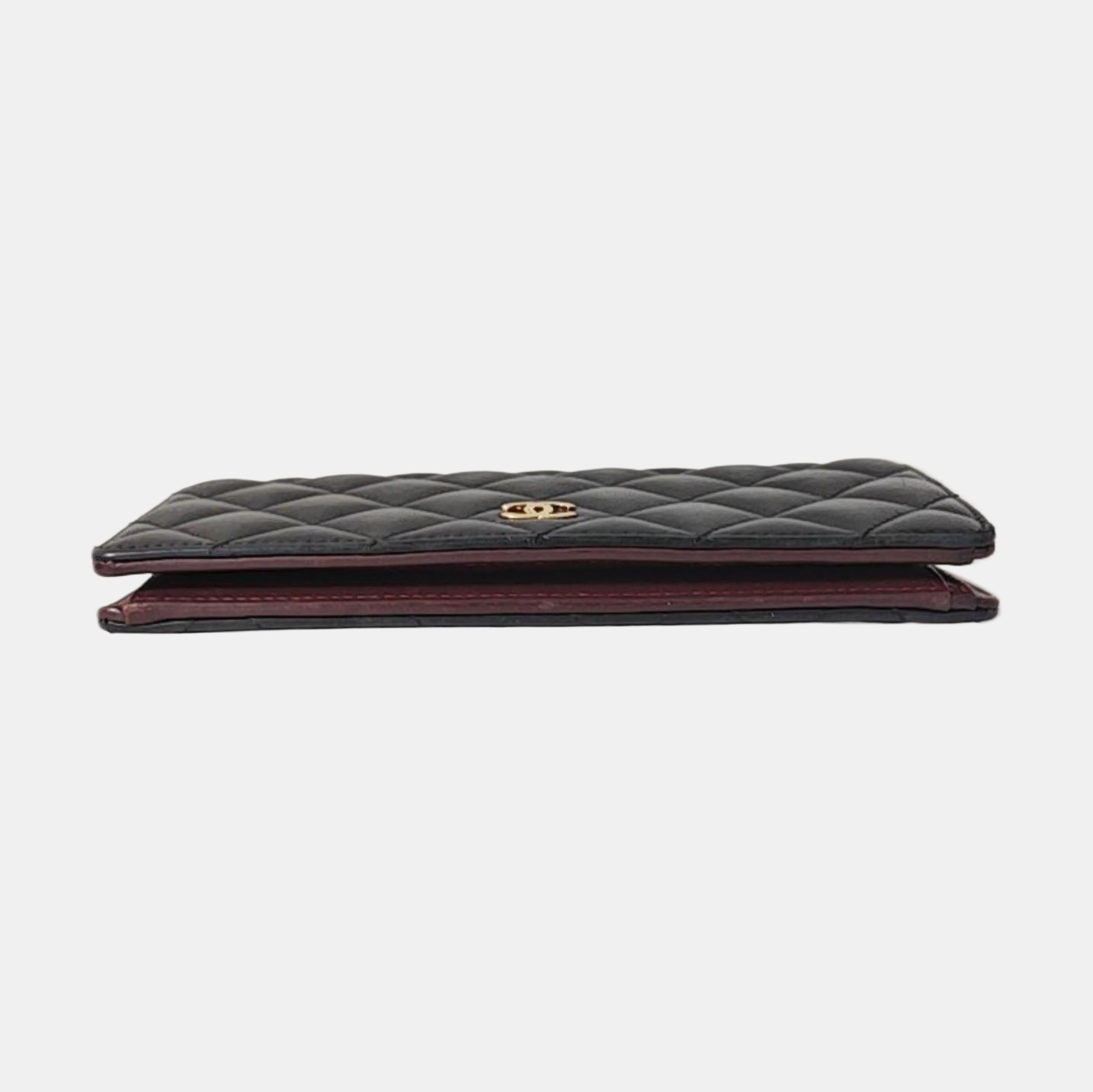 Quilted Lambskin Wallet Black